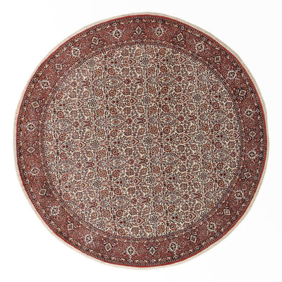 Perzisch tapijt - Bijar rond  - 300 x 300 cm - roest