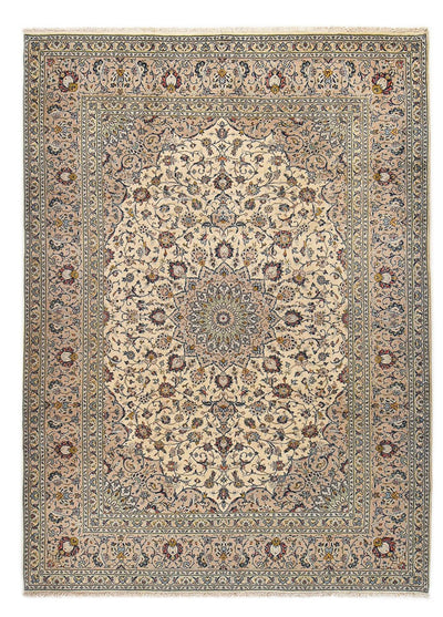 Kashan Tapijt 247x342cm - Perzisch tapijt - zand