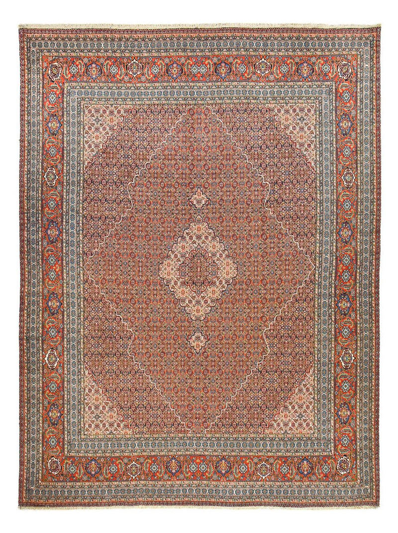 Perzisch tapijt - Tabriz - 418 x 306 cm - roest