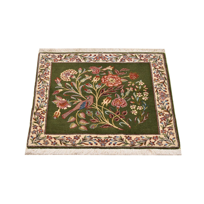 Perzisch tapijt - Royal vierkant  - 60 x 60 cm - groen