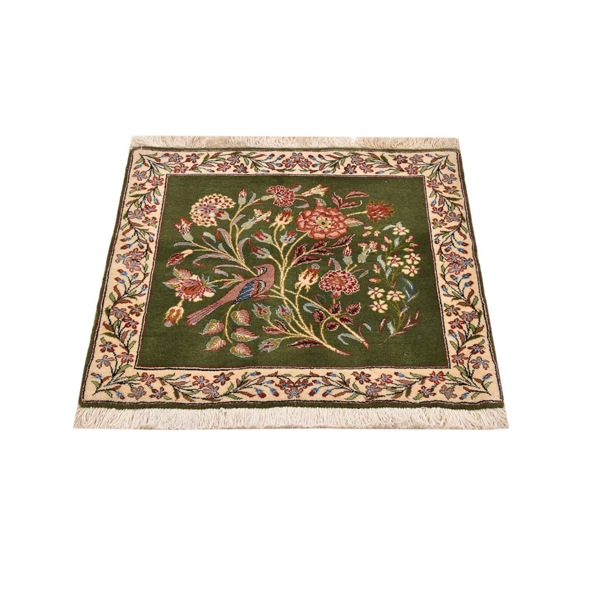 Perzisch tapijt - Royal vierkant  - 60 x 60 cm - groen