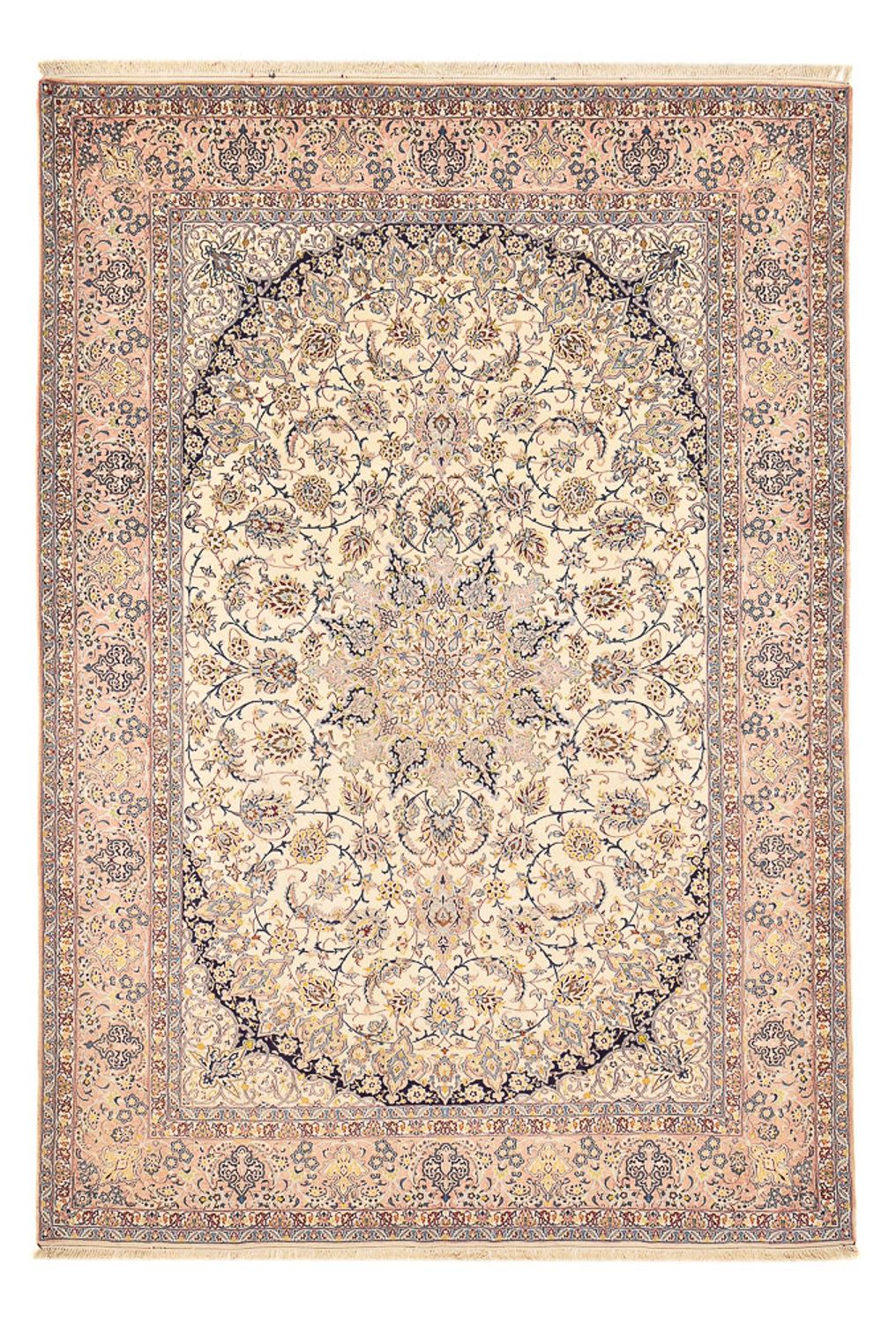 Perzisch tapijt - Isfahan - Premium - 370 x 254 cm - beige