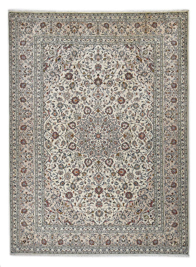 Kashan Tapijt 253x347cm - Perzisch tapijt - grijs