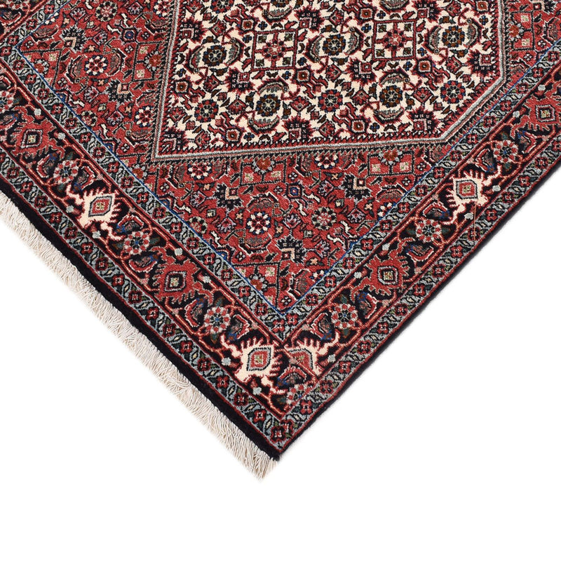Loper Perzisch tapijt - Bijar - 389 x 74 cm - bruin