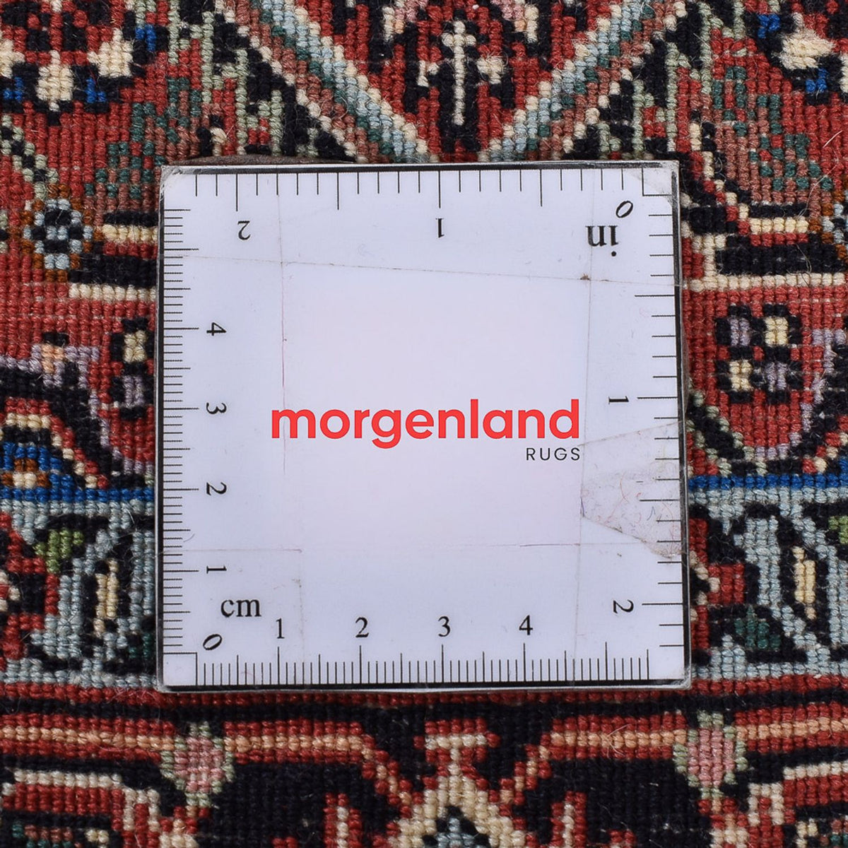 Loper Perzisch tapijt - Bijar - 389 x 74 cm - bruin