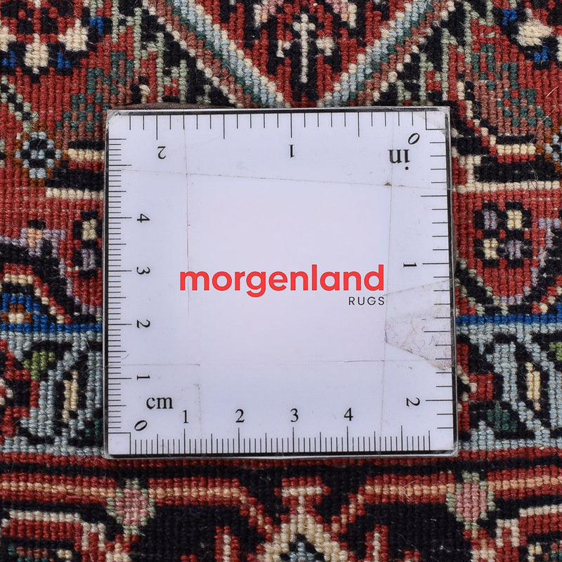 Loper Perzisch tapijt - Bijar - 389 x 74 cm - bruin