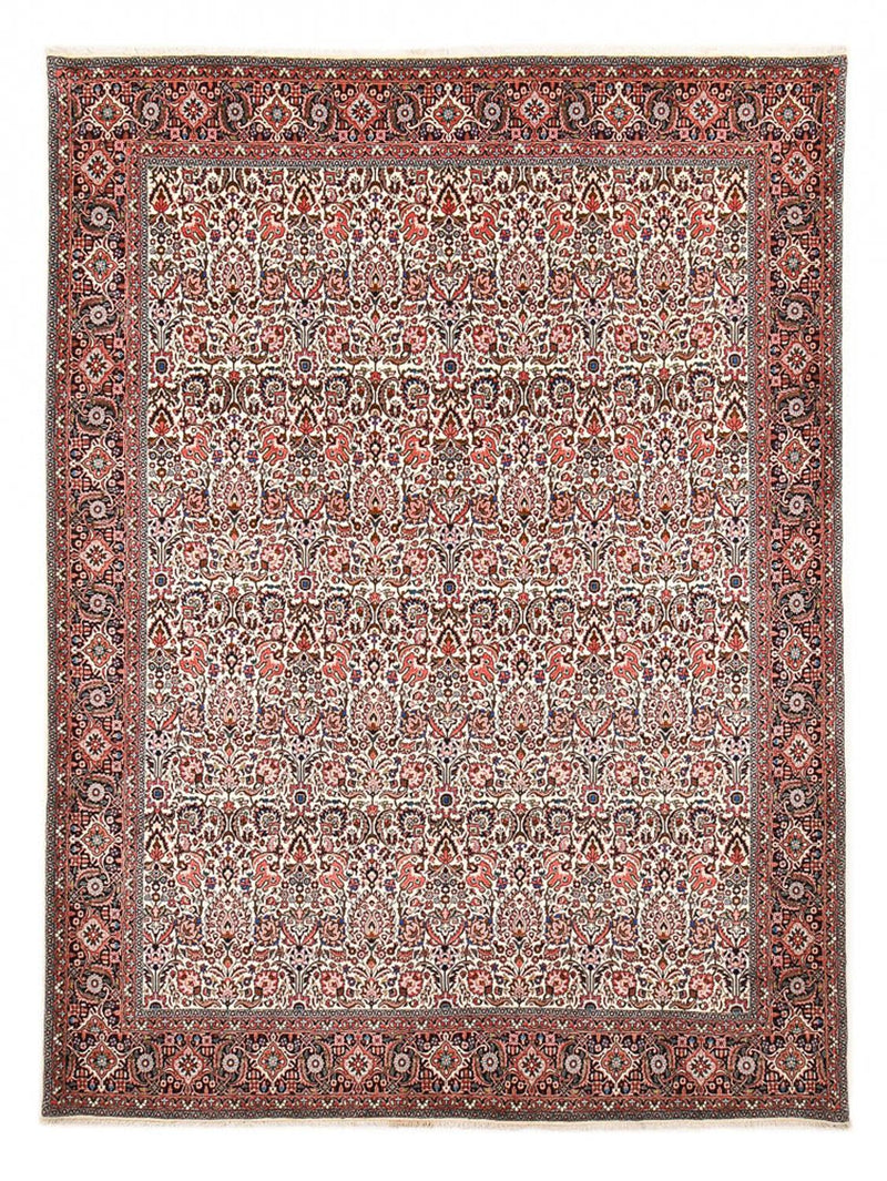 Perzisch tapijt - Bijar - 351 x 251 cm - licht rood