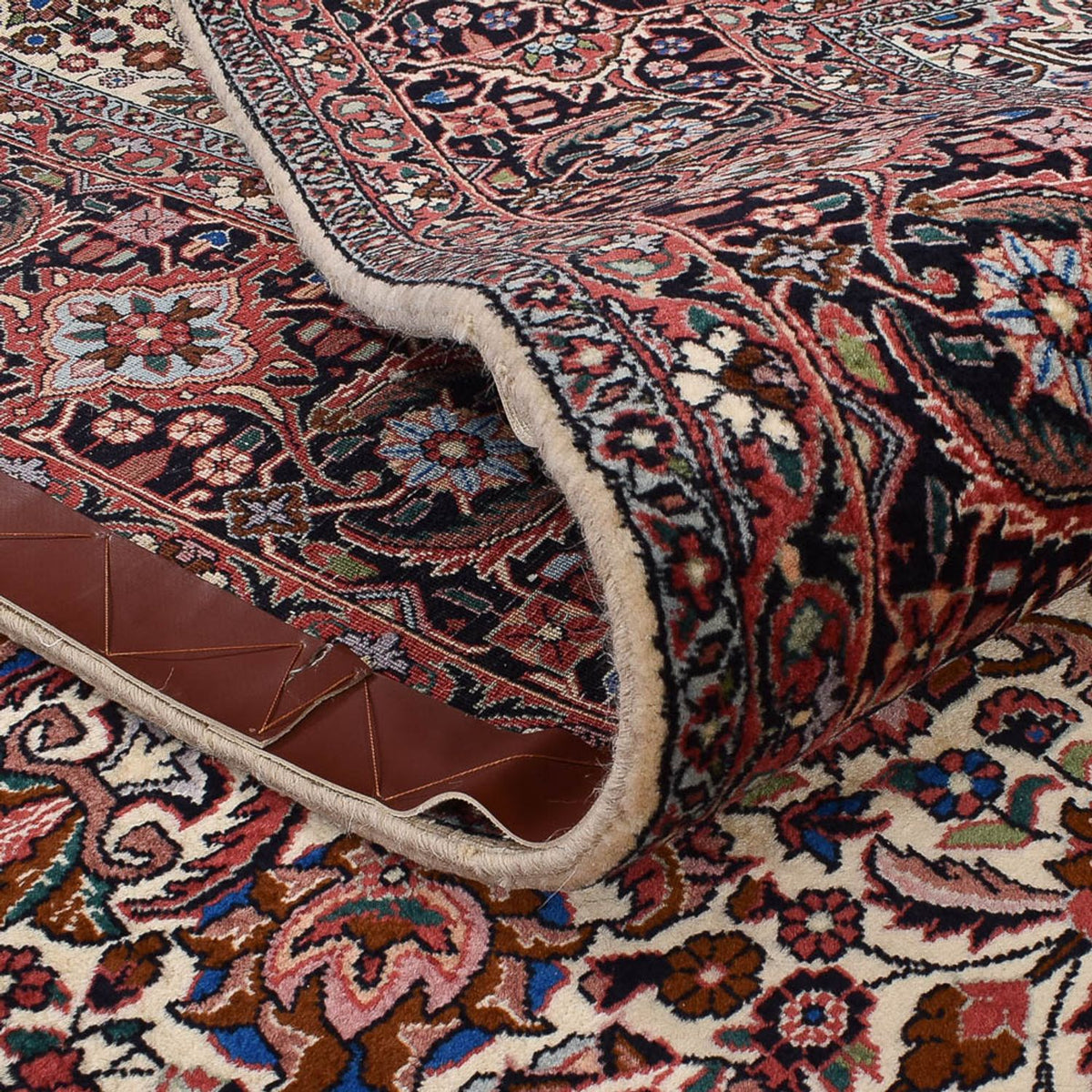 Perzisch tapijt - Bijar - 351 x 251 cm - licht rood