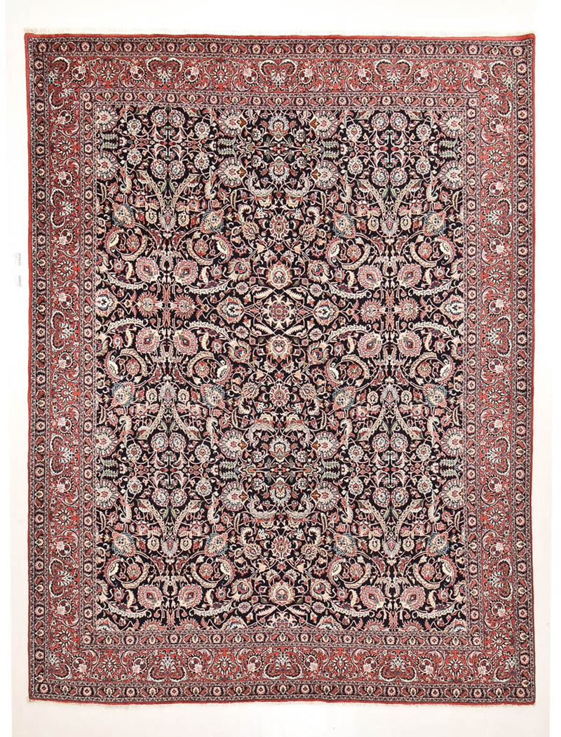 Perzisch tapijt - Bijar - 395 x 305 cm - bruin