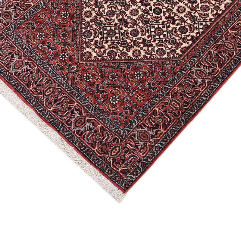 Loper Perzisch tapijt - Bijar - 400 x 74 cm - bruin