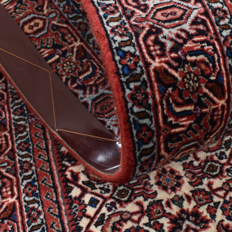 Loper Perzisch tapijt - Bijar - 400 x 74 cm - bruin