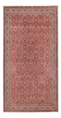 Loper Perzisch tapijt - Bijar - 400 x 209 cm - roest