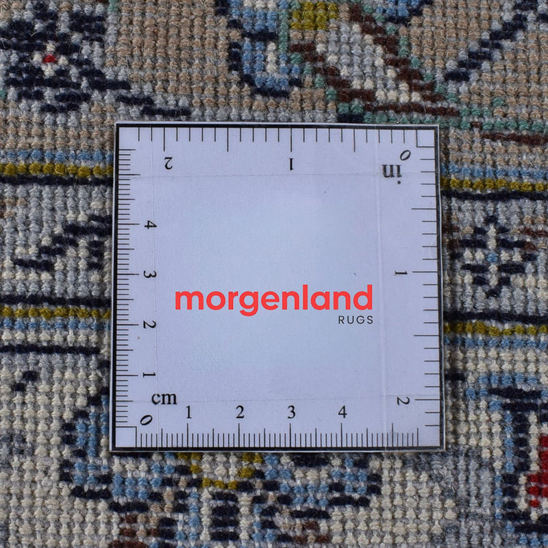 Perzisch tapijt - Keshan - Koninklijke - 347 x 250 cm - grijs