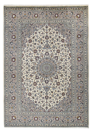 Perzisch tapijt - Keshan - Koninklijke - 352 x 250 cm - grijs