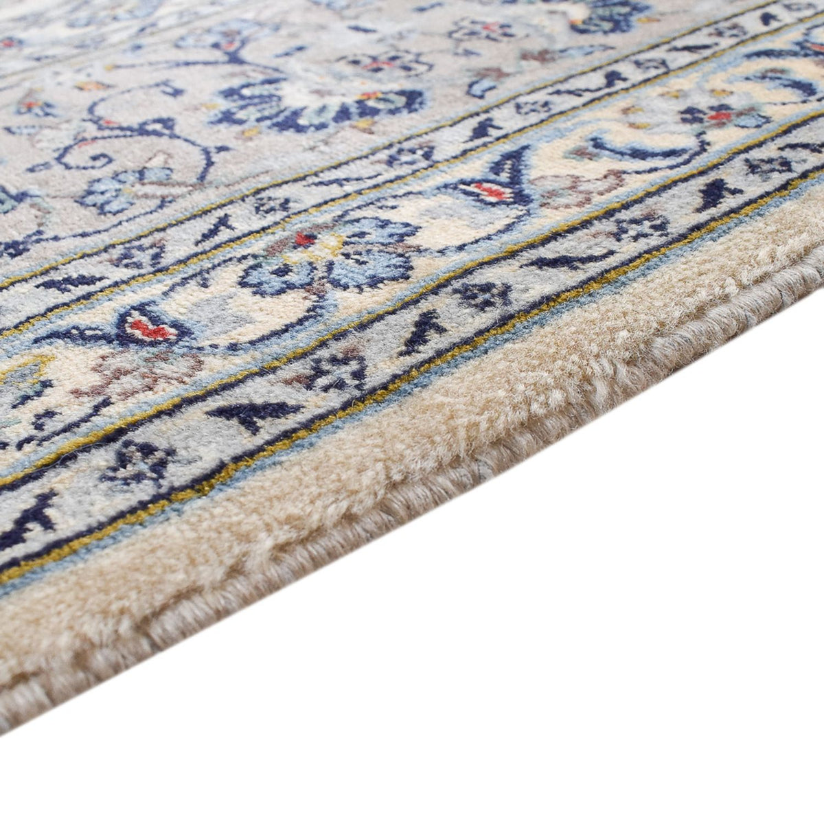 Perzisch tapijt - Keshan - Koninklijke - 352 x 250 cm - grijs