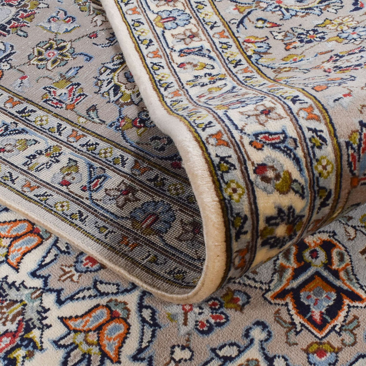 Perzisch tapijt - Keshan - Koninklijke - 365 x 247 cm - grijs