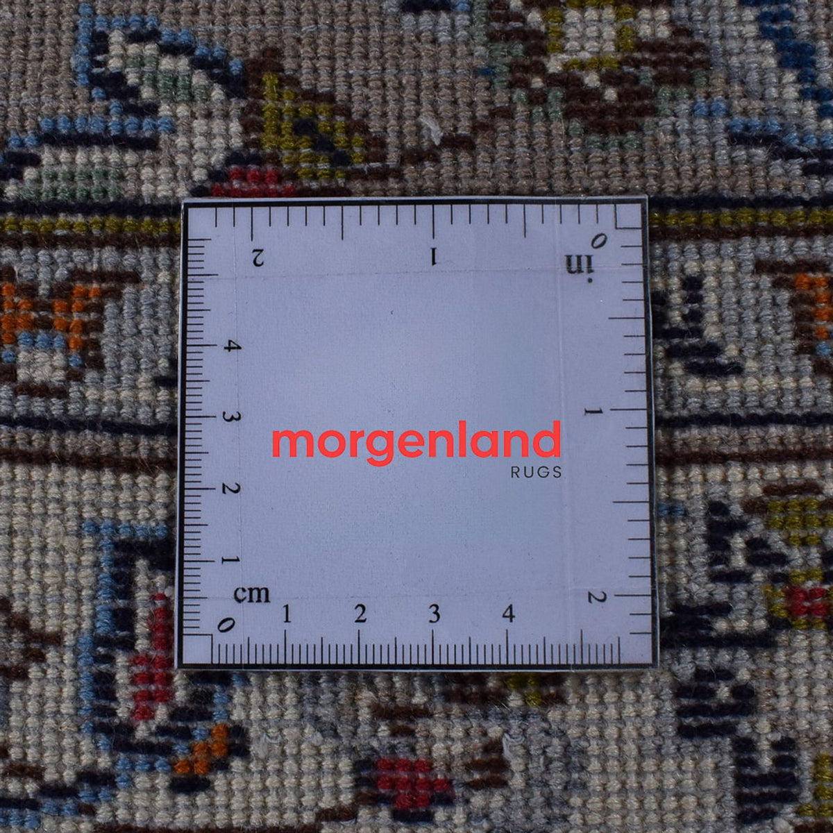 Perzisch tapijt - Keshan - Koninklijke - 365 x 247 cm - grijs