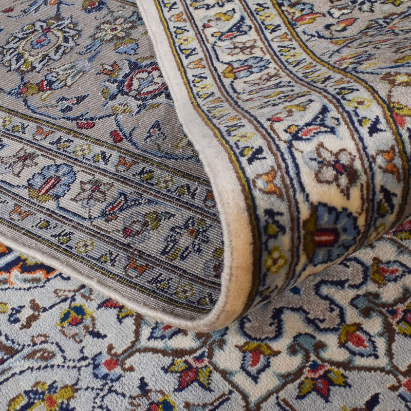 Perzisch tapijt - Keshan - Koninklijke - 355 x 250 cm - zand