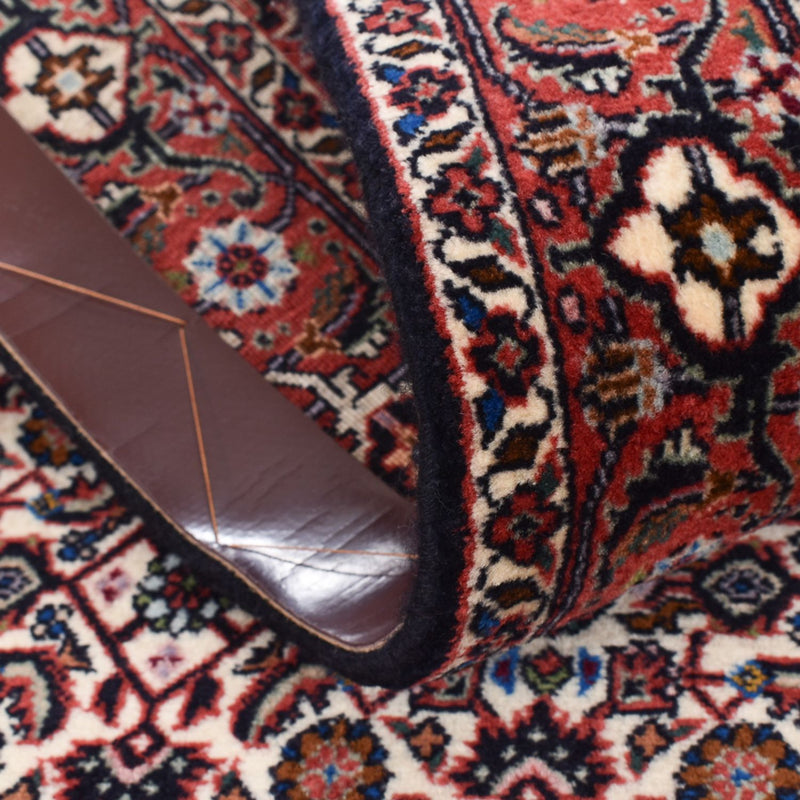 Loper Perzisch tapijt - Bijar - 394 x 73 cm - bruin