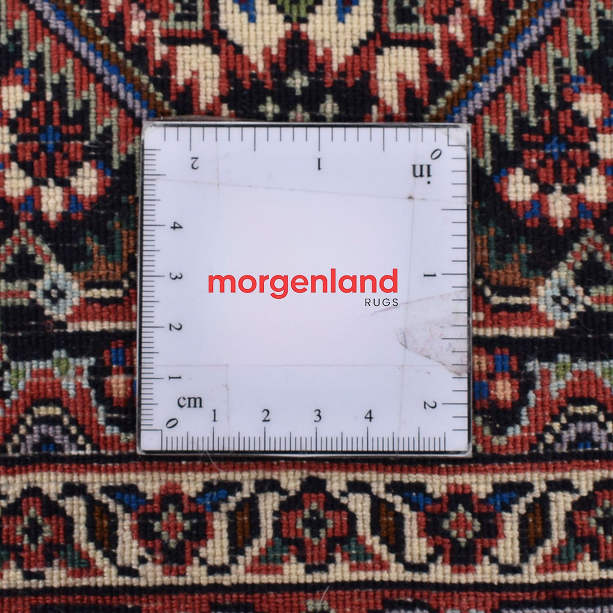 Loper Perzisch tapijt - Bijar - 394 x 73 cm - bruin