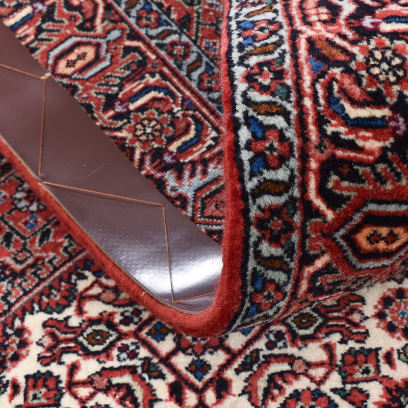 Loper Perzisch tapijt - Bijar - 400 x 74 cm - bruin