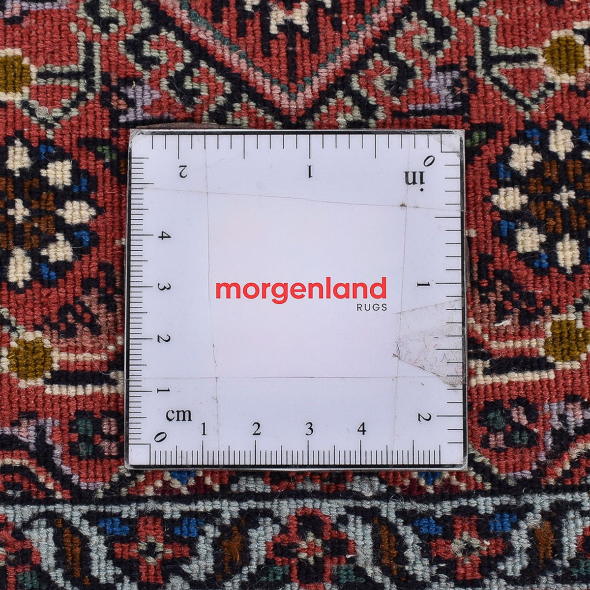 Loper Perzisch tapijt - Bijar - 400 x 74 cm - bruin