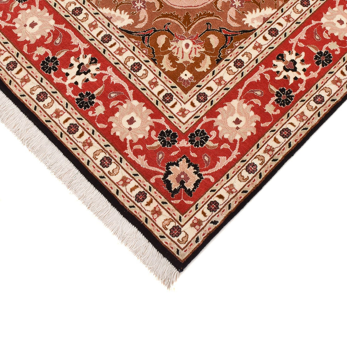 Perzisch tapijt - Tabriz - Royal - 200 x 153 cm - donkerblauw