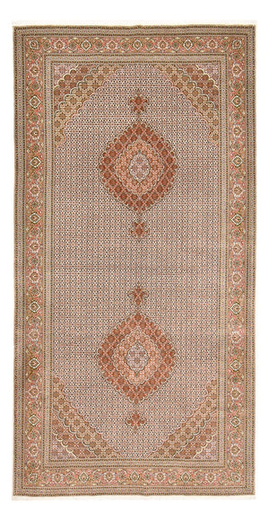 Loper Perzisch tapijt - Tabriz - Royal - 400 x 202 cm - licht rood