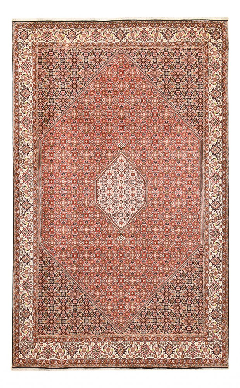 Perzisch tapijt - Bijar - 397 x 246 cm - rood