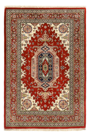 Perzisch tapijt - Ghom - Koninklijk - 204 x 137 cm - rood