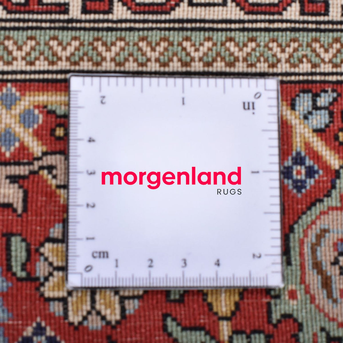 Perzisch tapijt - Ghom - Koninklijk - 204 x 137 cm - rood