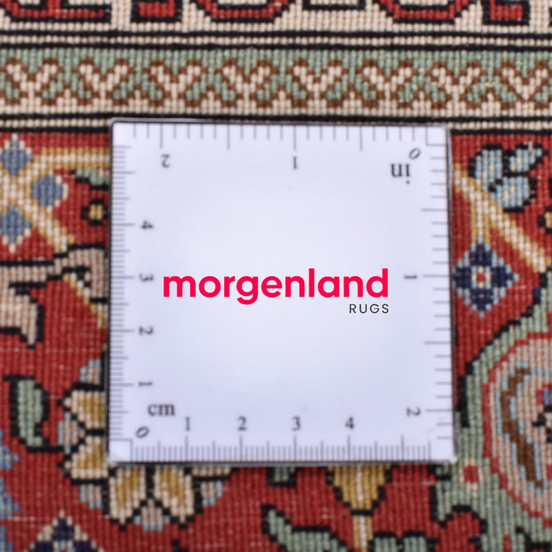 Perzisch tapijt - Ghom - Koninklijk - 204 x 137 cm - rood