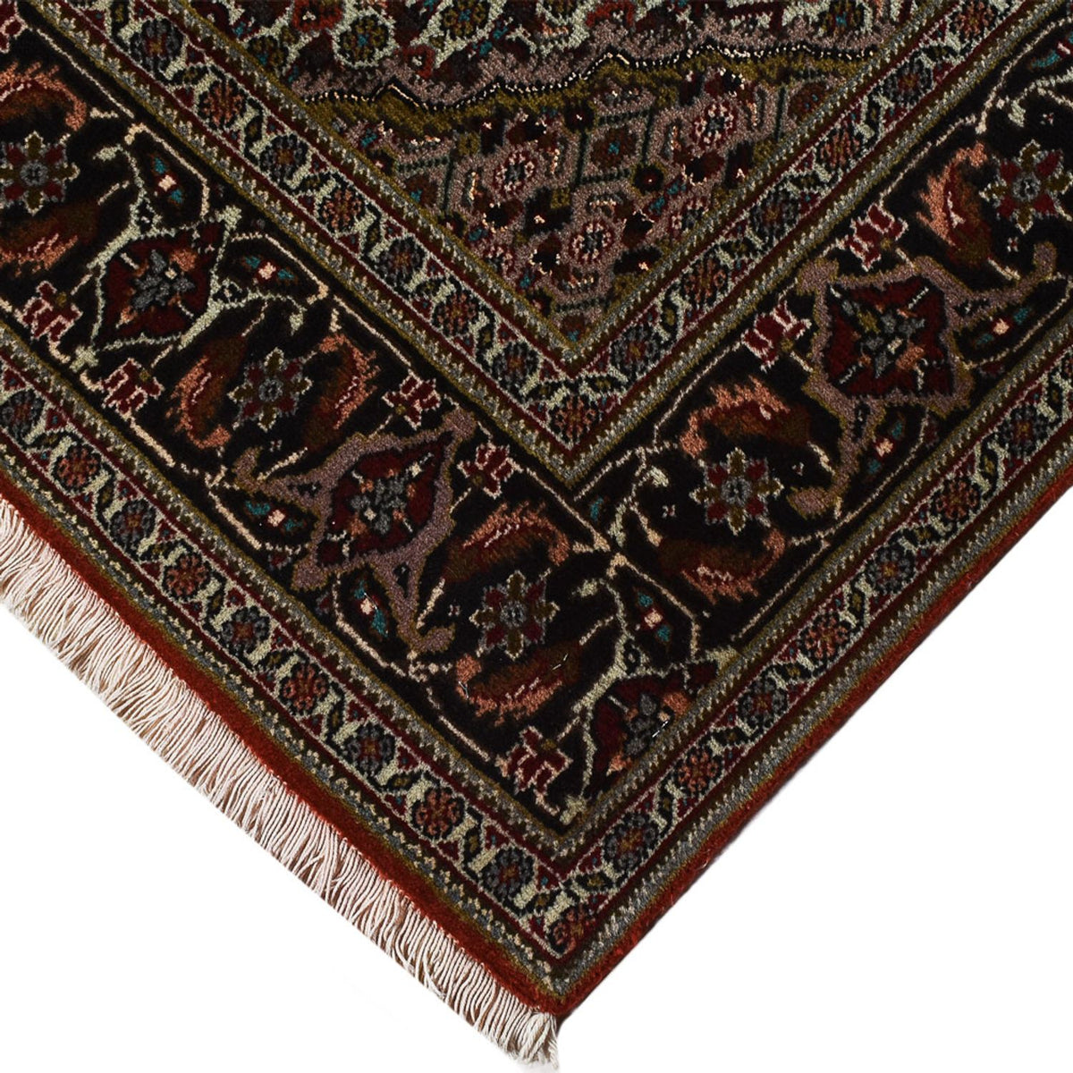 Perzisch tapijt - Tabriz - Royal - 203 x 150 cm - donkerrood