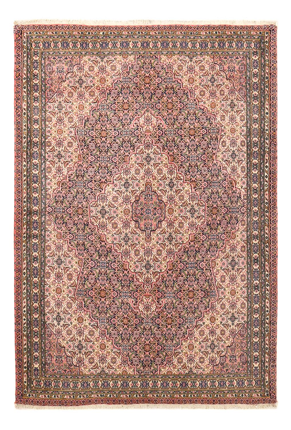 Perzisch tapijt - Tabriz - 227 x 158 cm - licht rood