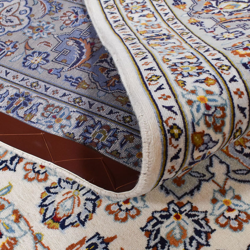 Perzisch tapijt - Keshan - Koninklijke - 340 x 233 cm - grijs