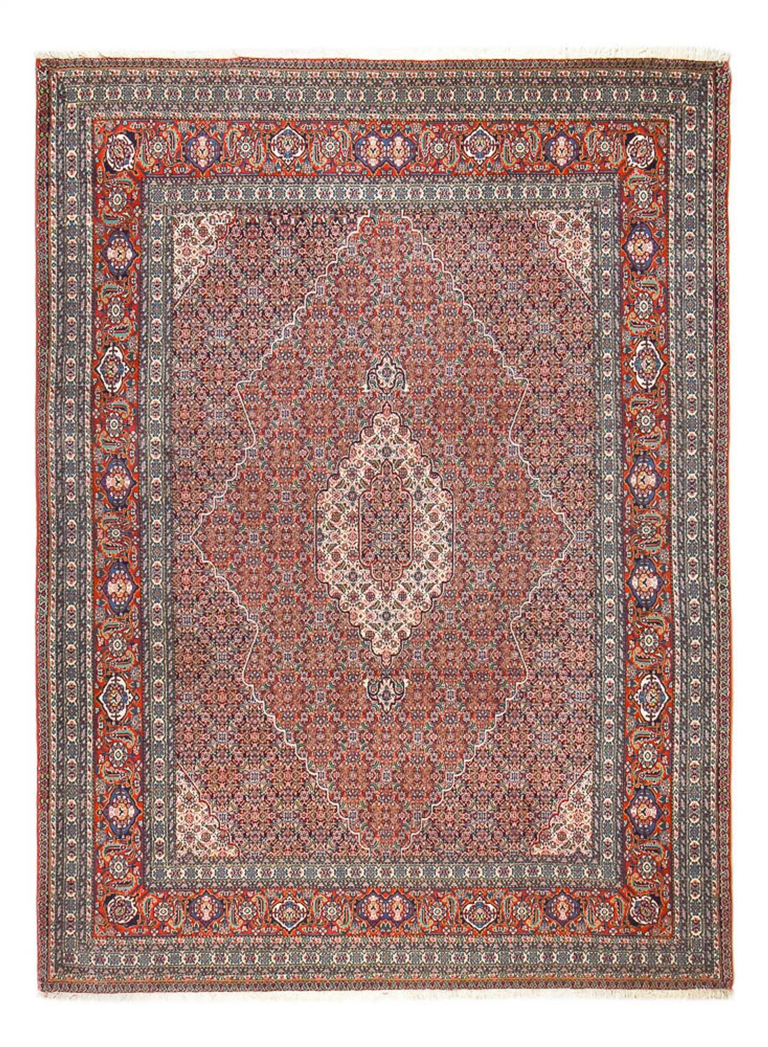 Perzisch tapijt - Tabriz - 362 x 265 cm - roest