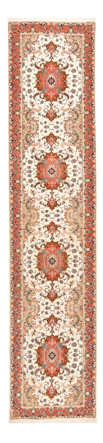 Tabriz - 50 Raj Tapijt 89x404cm - Perzisch tapijt