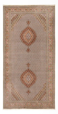 Loper Perzisch tapijt - Tabriz - Royal - 397 x 197 cm - roest