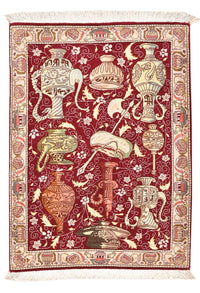 Perzisch tapijt - Tabriz - Royal - 92 x 64 cm - veelkleurig