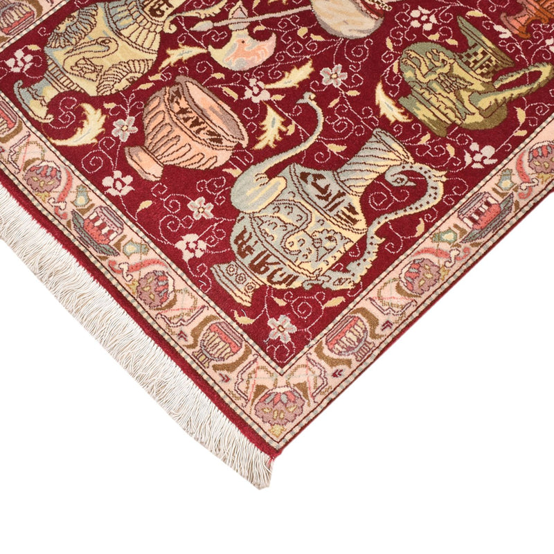 Perzisch tapijt - Tabriz - Royal - 92 x 64 cm - veelkleurig