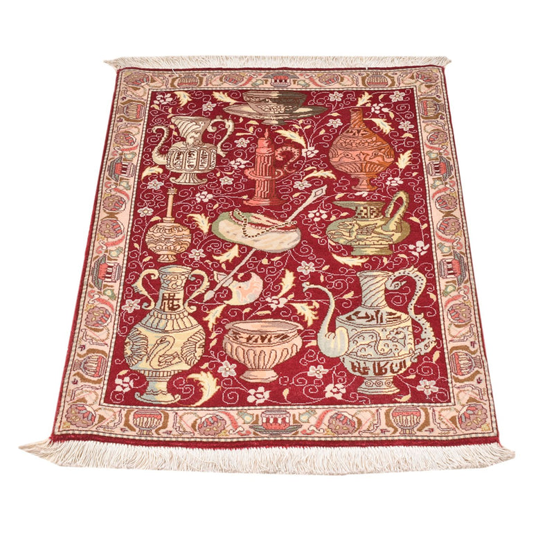 Perzisch tapijt - Tabriz - Royal - 92 x 64 cm - veelkleurig