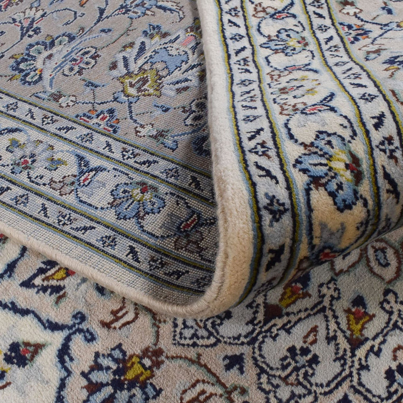 Perzisch tapijt - Keshan - Koninklijke - 350 x 250 cm - grijs