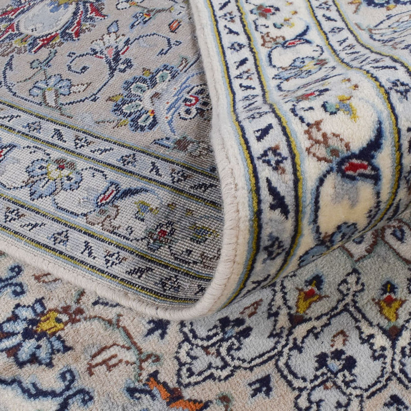 Perzisch tapijt - Keshan - Koninklijke - 354 x 245 cm - grijs