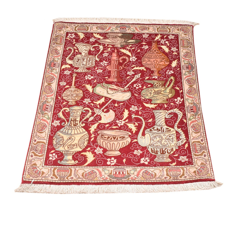 Perzisch tapijt - Tabriz - Royal - 92 x 63 cm - veelkleurig