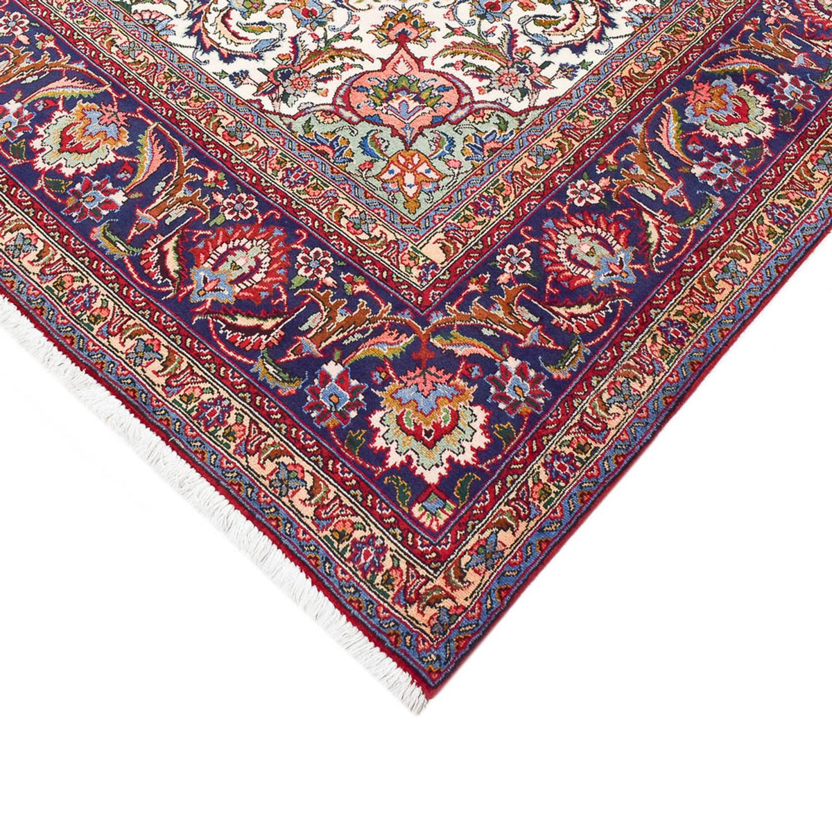 Perzisch tapijt - Tabriz - Royal - 390 x 298 cm - rood