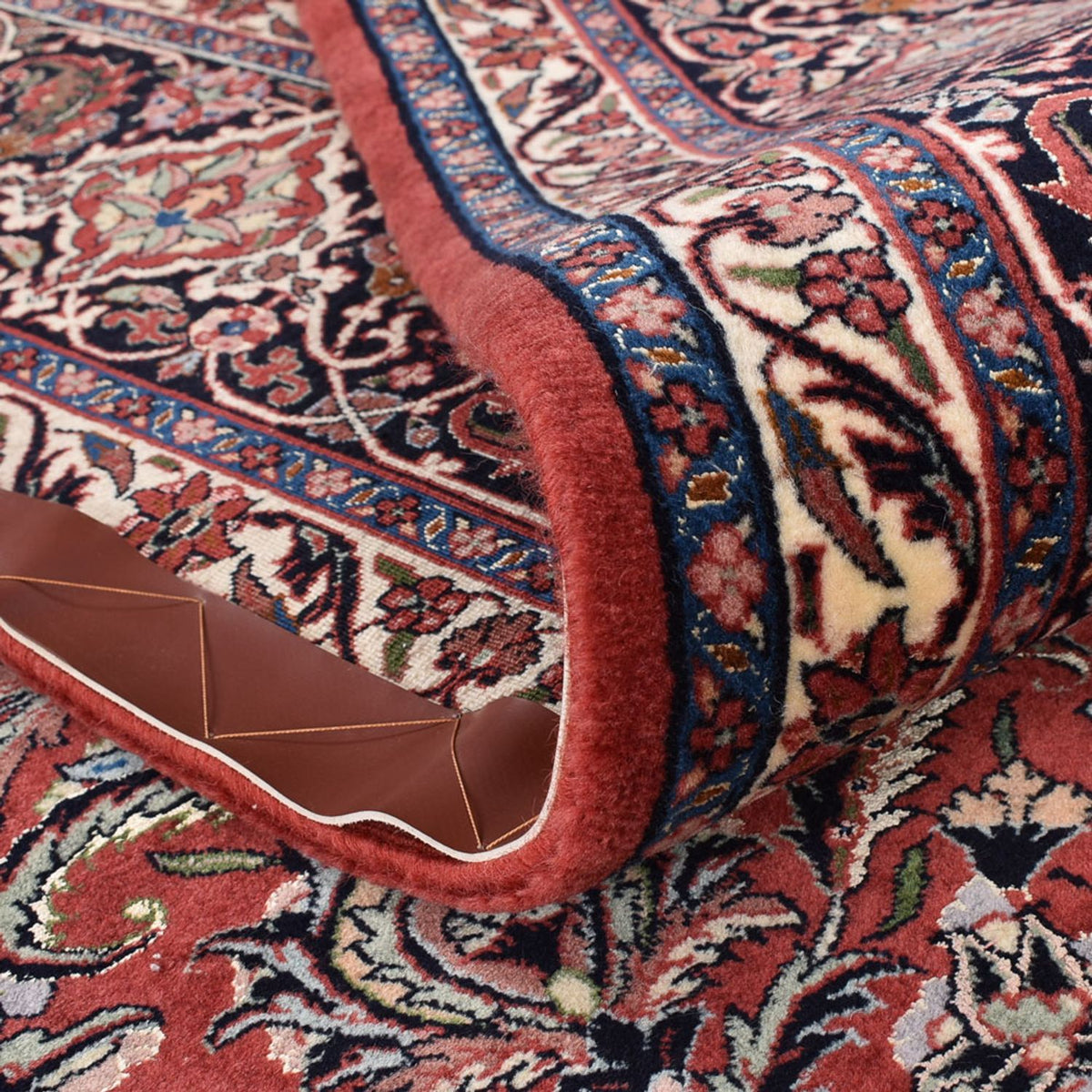 Perzisch tapijt - Bijar - 397 x 307 cm - licht rood