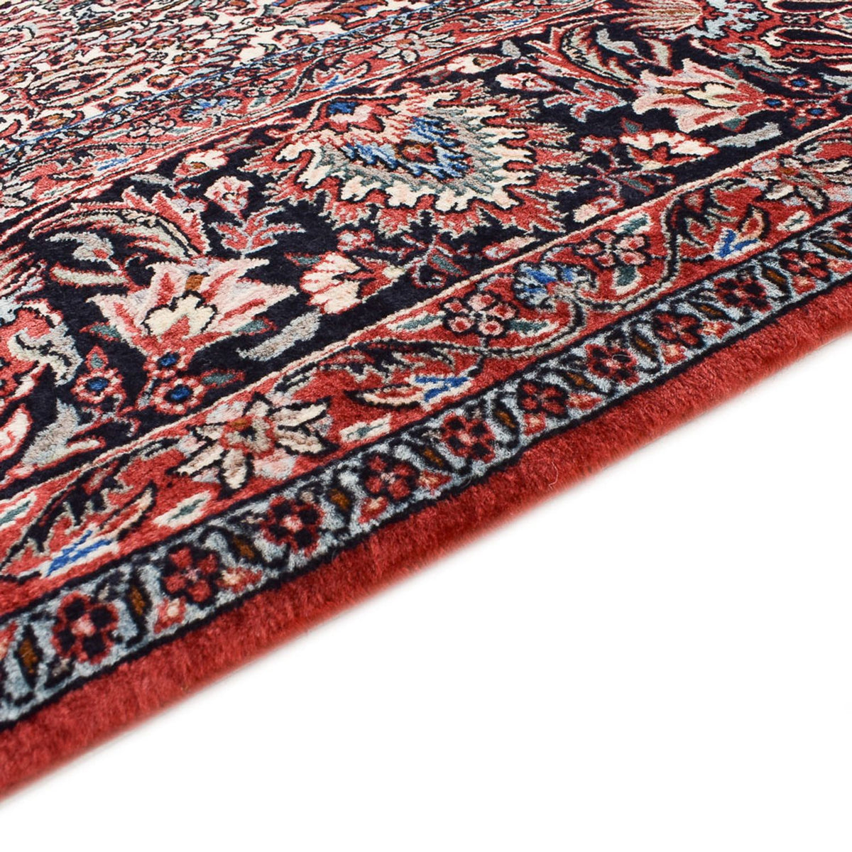 Perzisch tapijt - Bijar - 340 x 258 cm - licht rood