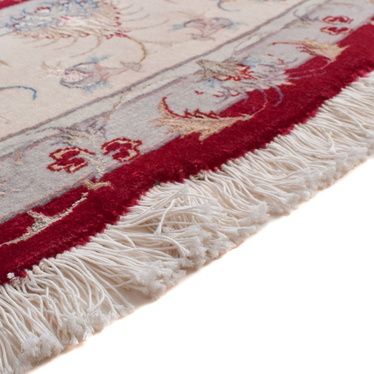 Perzisch tapijt - Tabriz - Premium rond  - 250 x 250 cm - rood