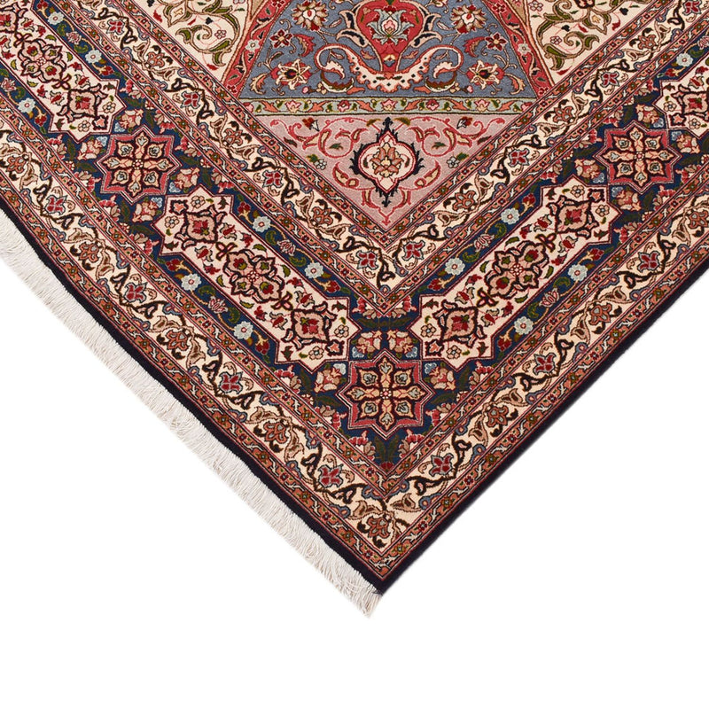 Perzisch tapijt - Tabriz - Premium - 260 x 253 cm - donker beige