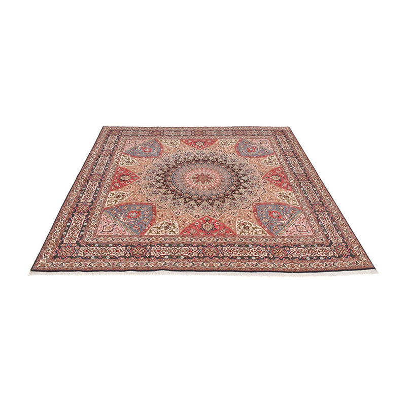 Perzisch tapijt - Tabriz - Premium - 260 x 253 cm - donker beige